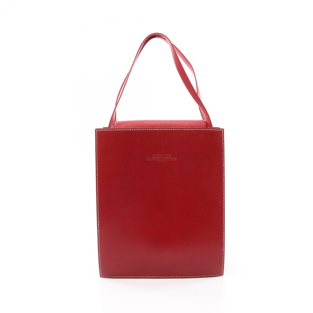 Hermes Lucy Mm Tote Handbag Box Calf #301526H14B